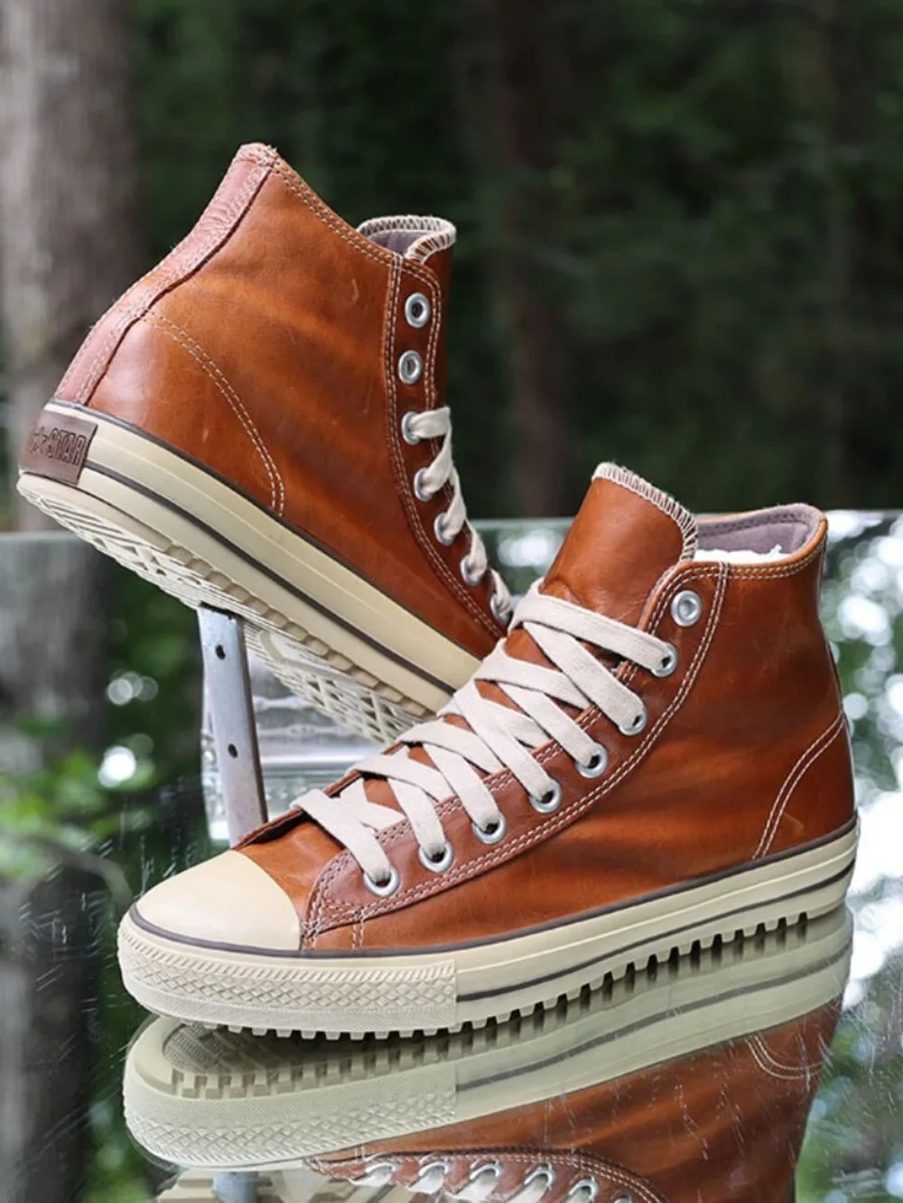 Converse Chuck Taylor All Star Boot Leather Pinecone - Picture 2 of 14